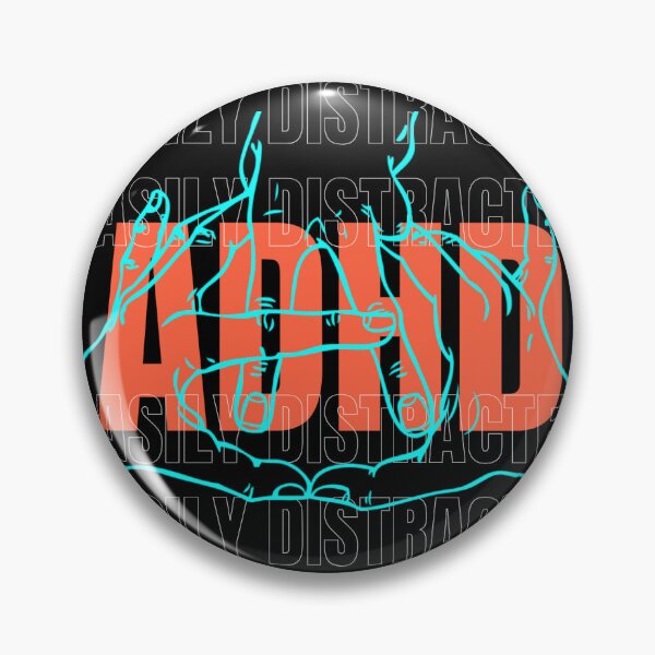 Item preview, Mental Anarchy – ADHD Easily Distracted Shirt – Different Ability Neurodivergent Tee designed and sold by FidgetThreadz.