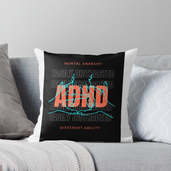 Item preview, Mental Anarchy – ADHD Easily Distracted Shirt – Different Ability Neurodivergent Tee designed and sold by FidgetThreadz.