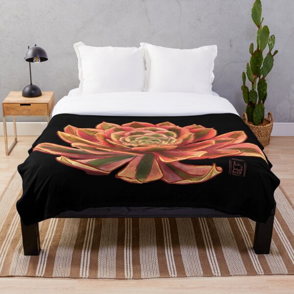 Item preview, Succulent Jewels: Aeonium Pink Witch designed and sold by StoutHeart Studio.