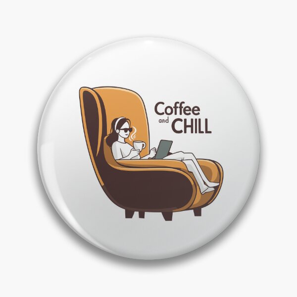 Artikelvorschau, Kaffee und Chillen entworfen und verkauft von ThatBBStore.