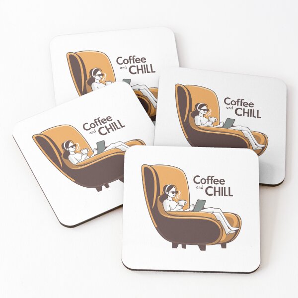 Item preview, Coffee And Chill designed and sold by ThatBBStore.