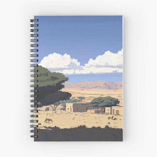 Item preview, Mali landscape | Anime style designed and sold by ComicsFactory.
