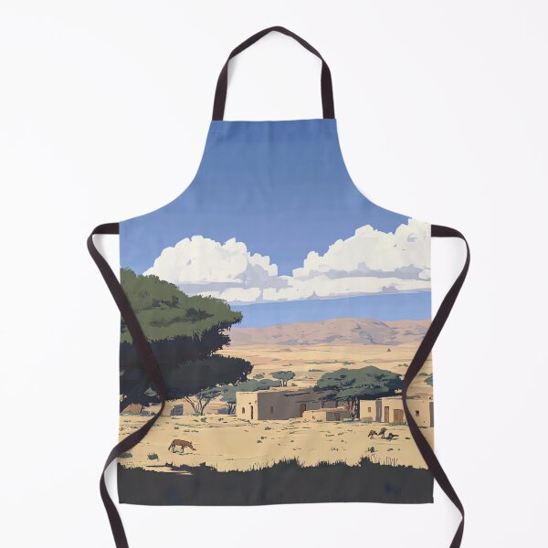 Item preview, Mali landscape | Anime style designed and sold by ComicsFactory.