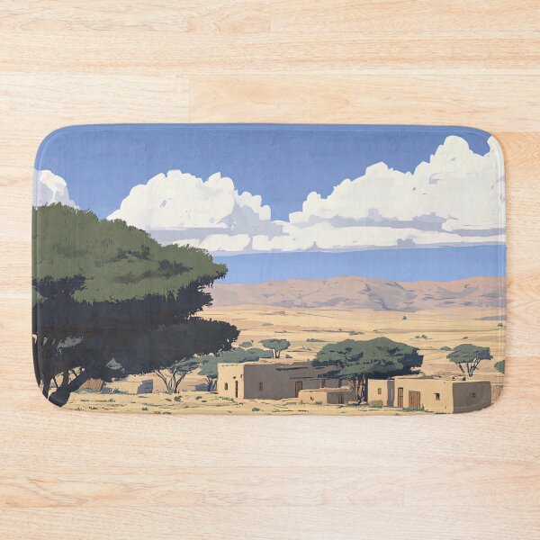 Item preview, Mali landscape | Anime style designed and sold by ComicsFactory.
