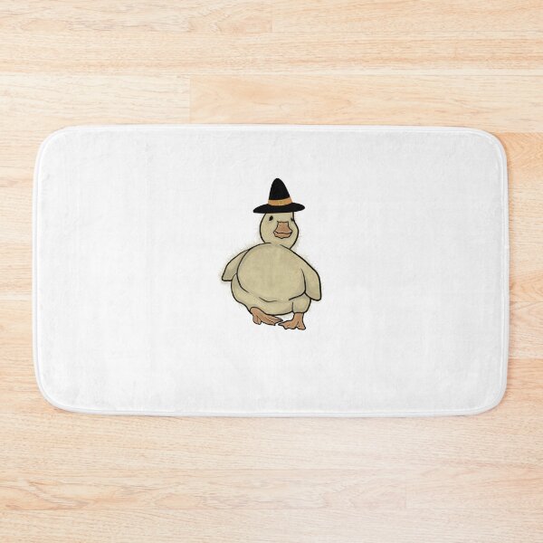 Item preview, fuzzy duckling in a witch hat!!! designed and sold by jhein-art.
