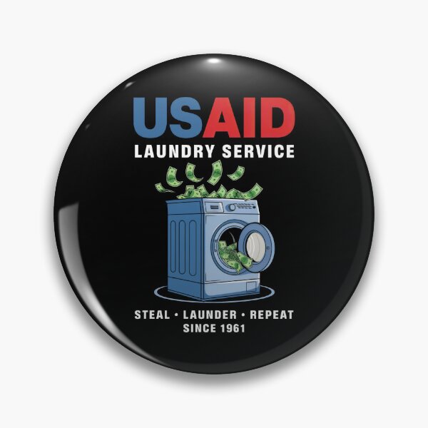 Item preview, USAID Laundry Service Laundering Money since 1961 D.O.G.E. designed and sold by InklingIris.