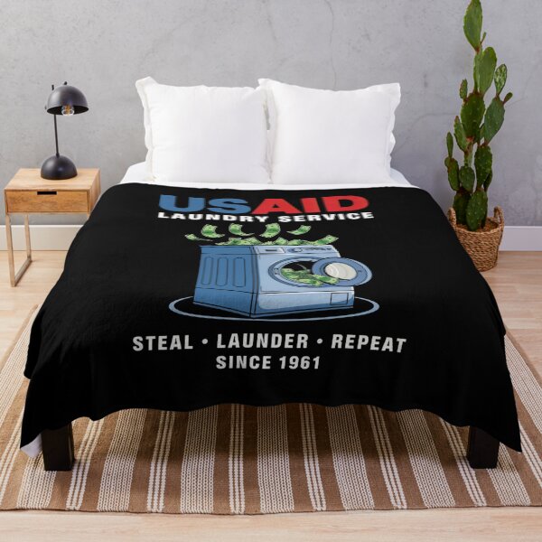 Item preview, USAID Laundry Service Laundering Money since 1961 D.O.G.E. designed and sold by InklingIris.