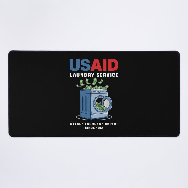 Item preview, USAID Laundry Service Laundering Money since 1961 D.O.G.E. designed and sold by InklingIris.