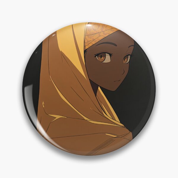 Item preview, Malian woman | Anime style designed and sold by ComicsFactory.