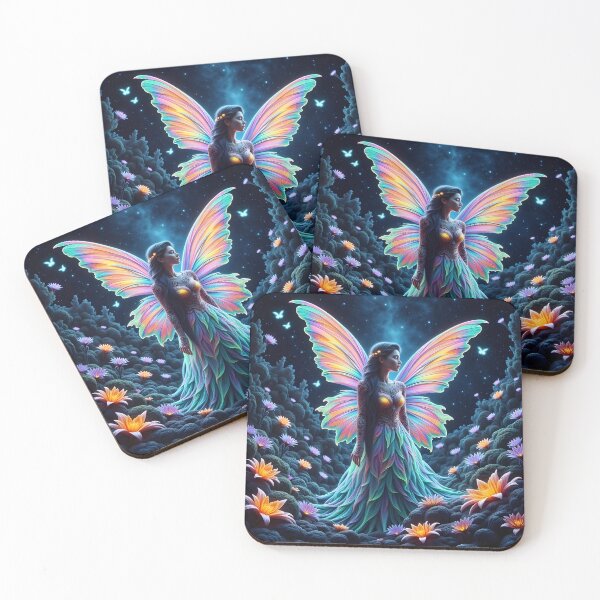 Item preview, Bioluminescent Fairy in the Night Realm  designed and sold by ACuriousshoppe.