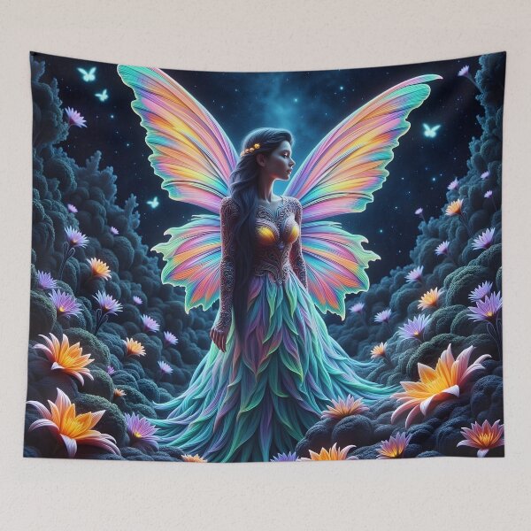 Item preview, Bioluminescent Fairy in the Night Realm  designed and sold by ACuriousshoppe.