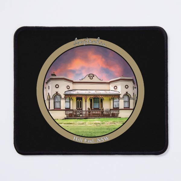 Item preview, Australian Landscape - Historic Athol building in Hill End, NSW Australia designed and sold by Michael van der Hoorn.
