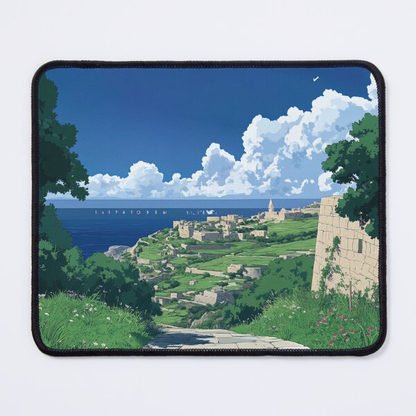 Item preview, Malta landscape | Anime style designed and sold by ComicsFactory.