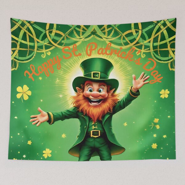 Item preview, St. Patrick's Day: Leprechaun's Lucky Welcome designed and sold by jglobal360.
