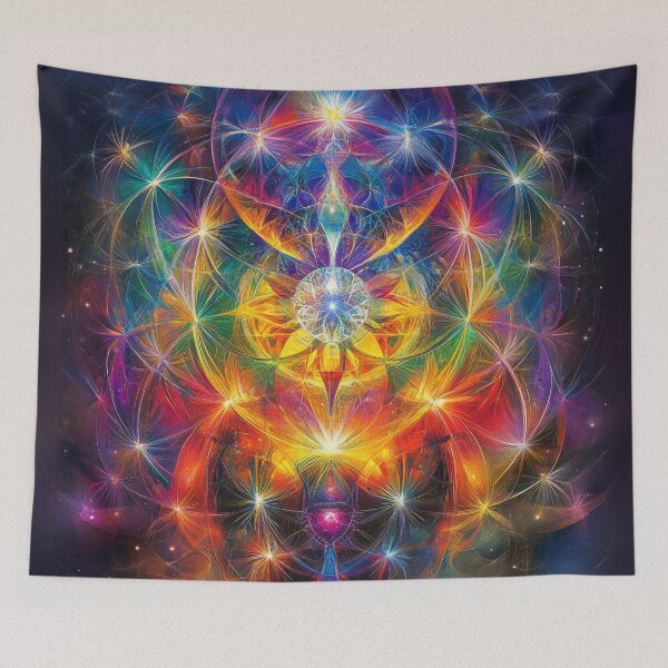 Item preview, Radiant Sacred Seed Geometry – Unity in Divine Patterns designed and sold by bAIryBarn.