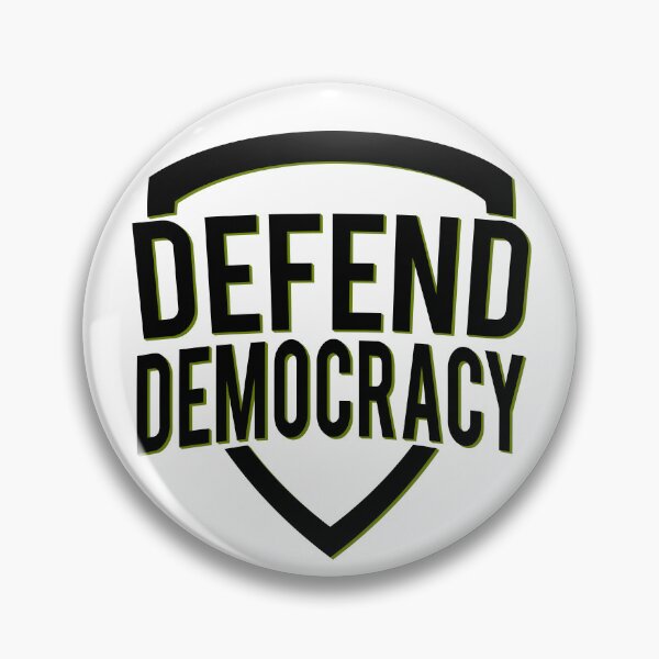 Item preview, Defend Democracy Shield Bold Minimalist Design designed and sold by defytee.