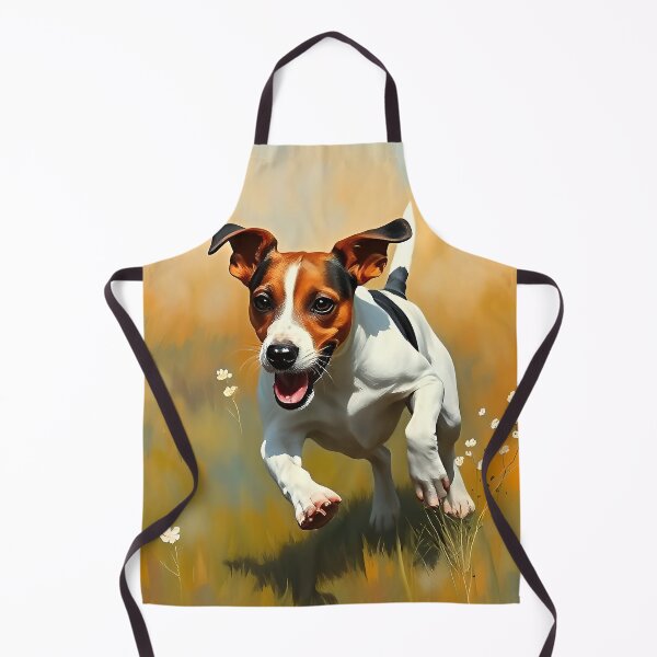Artikelvorschau, Jack Russell Terrier Ölgemälde Stil JRT Hund entworfen und verkauft von kakarikihill.