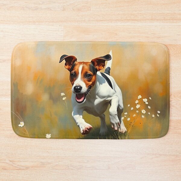 Item preview, Jack Russell Terrier Oil Painting Style JRT Dog designed and sold by kakarikihill.