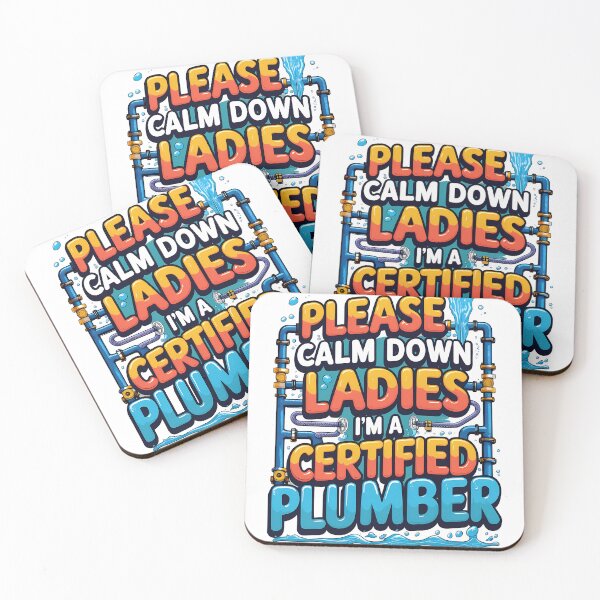 Item preview, Certified Plumber designed and sold by StanceWork.