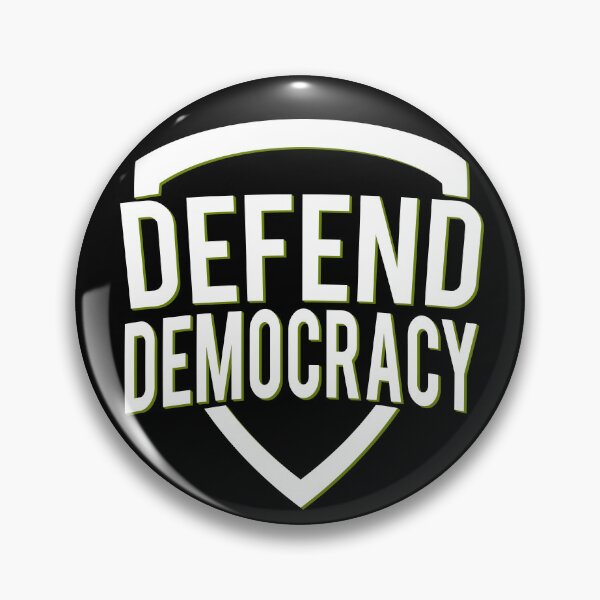 Item preview, Defend Democracy Shield Bold Minimalist Design designed and sold by defytee.