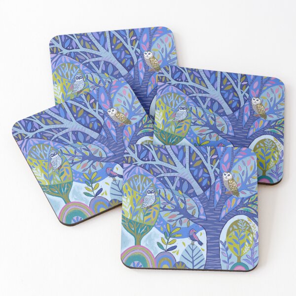 Item preview, Blue Forest Friends designed and sold by Janet Broxon.