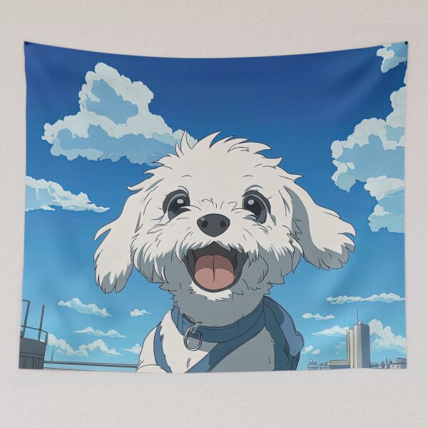 Item preview, Maltipoo | Anime style designed and sold by ComicsFactory.