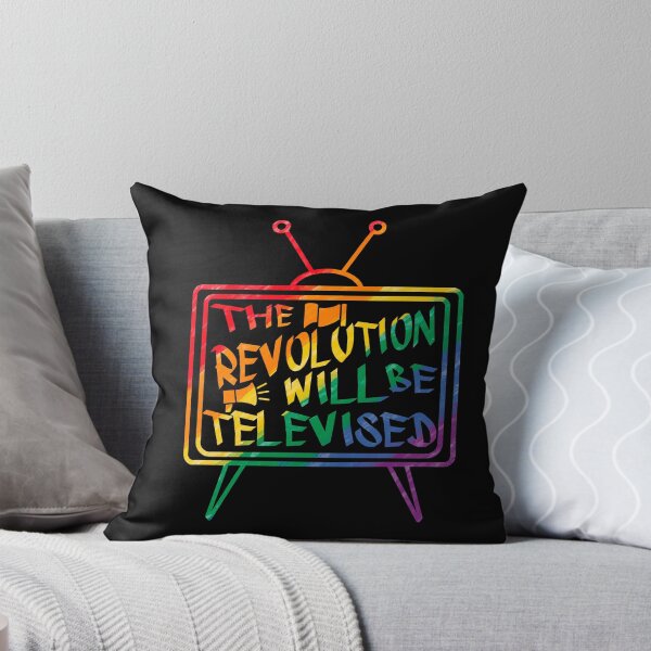 Artikelvorschau, Die Revolution wird im Fernsehen übertragen - Pride entworfen und verkauft von Strongleton.