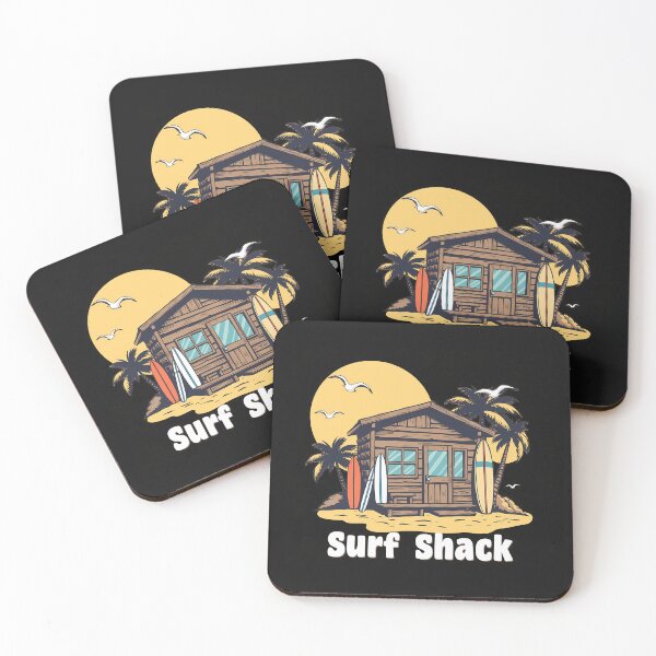 Item preview, Retro Surf Shack: A Nostalgic Tribute to Beach Culture designed and sold by zoughlal.