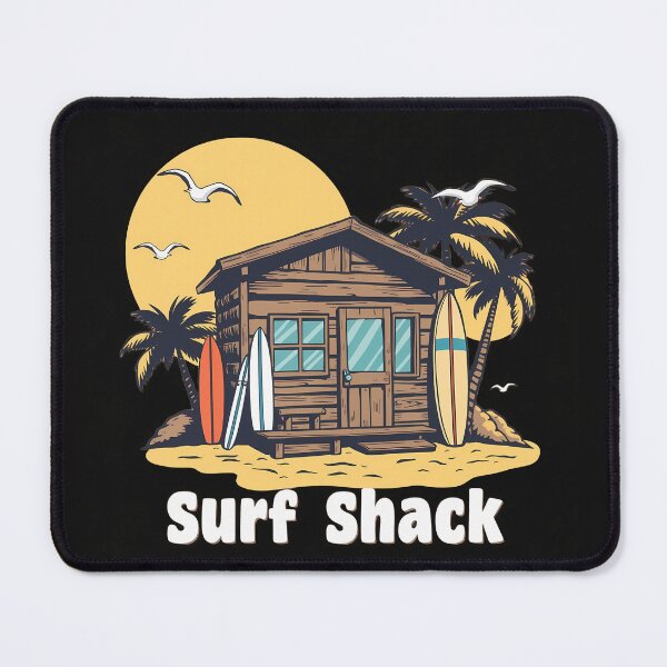 Item preview, Retro Surf Shack: A Nostalgic Tribute to Beach Culture designed and sold by zoughlal.