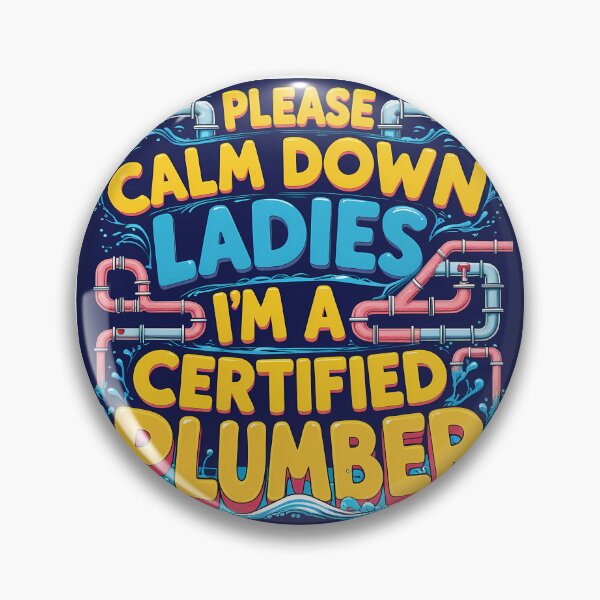 Item preview, Certified Plumber designed and sold by StanceWork.