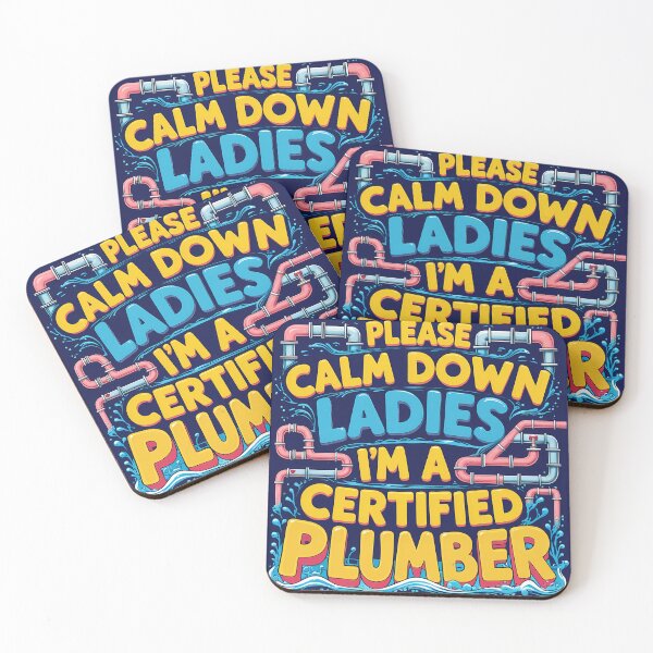 Item preview, Certified Plumber designed and sold by StanceWork.