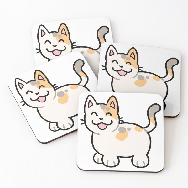 Item preview, Silly Dilute Lilac Calico Cat designed and sold by ZorriSparkles.