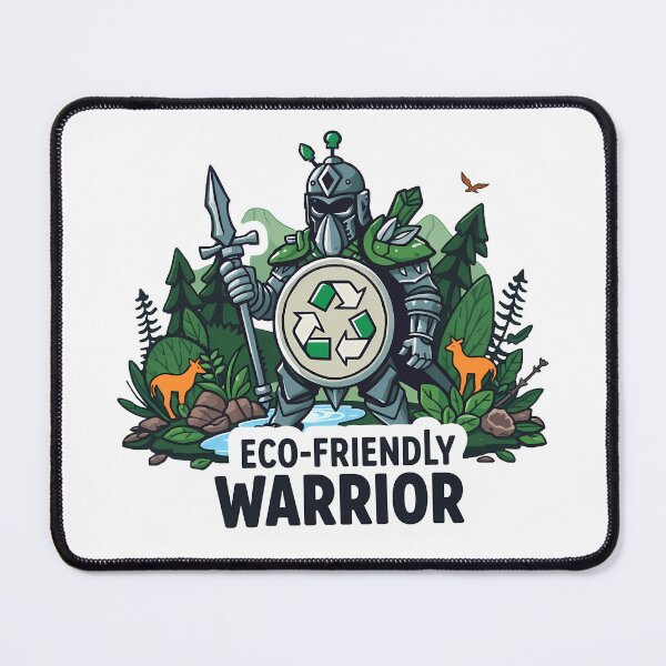 Item preview, Eco-Friendly Warrior: A Call to Protect Our Planet designed and sold by zoughlal.