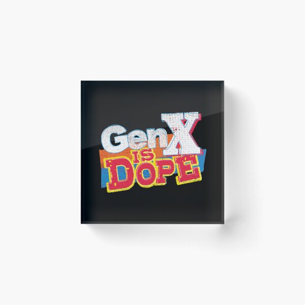 Item preview, GenX is Dope designed and sold by MEWSnSWAG.