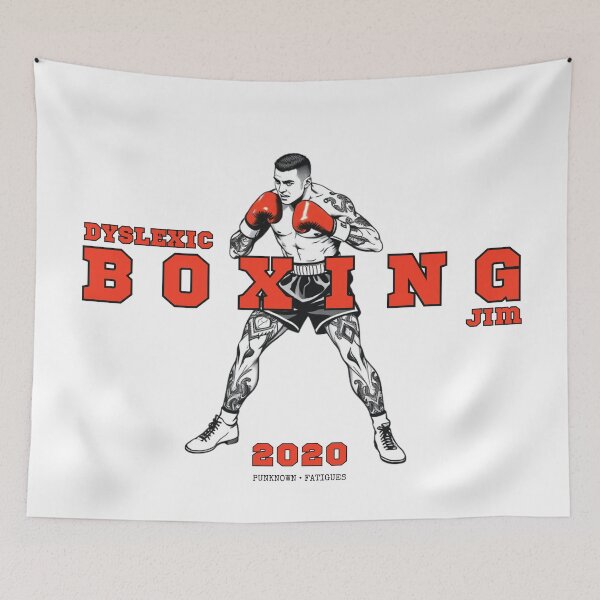 Item preview, Dyslexic Boxing Jim designed and sold by UNK-Fatigues.