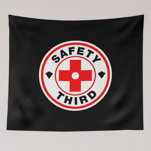 Item preview, Funny funny safety Third designed and sold by AddlPoolart.