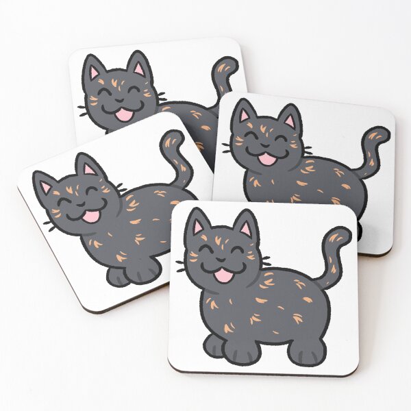 Item preview, Silly Dilute Tortoiseshell Cat designed and sold by ZorriSparkles.
