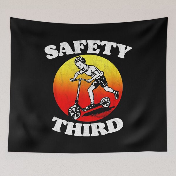 Item preview, Funny funny safety Third designed and sold by AddlPoolart.