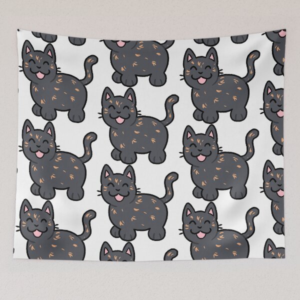 Item preview, Silly Dilute Tortoiseshell Cat designed and sold by ZorriSparkles.