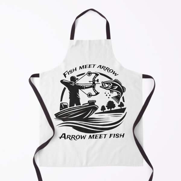 Item preview, Bow fishing logo style design designed and sold by JennyFinns.