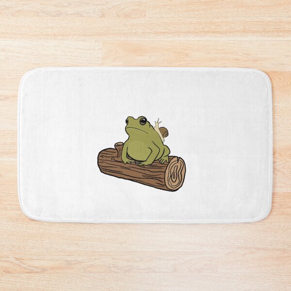 Item preview, Snail on the tail of the frog on the log designed and sold by jhein-art.