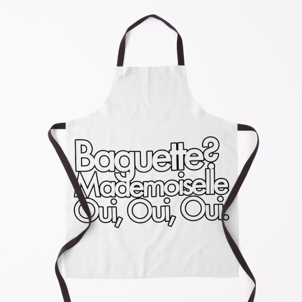 Item preview, French mademoiselle baguette? oui oui oui designed and sold by GetContented.