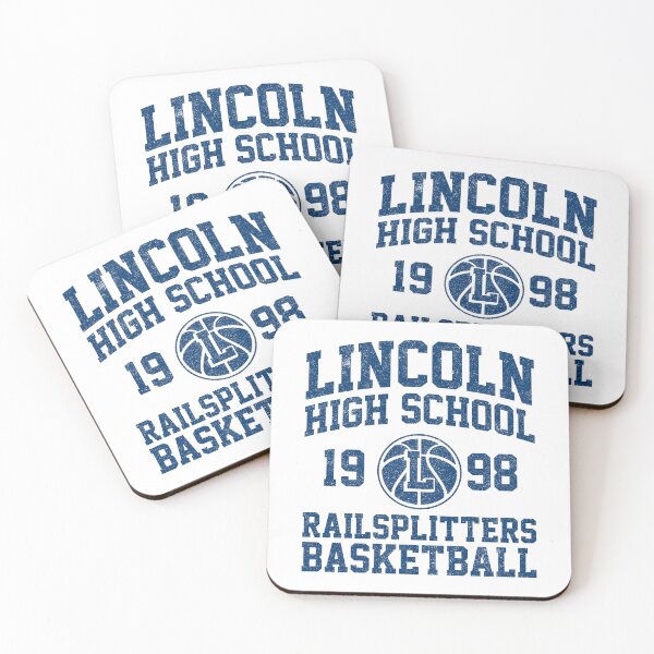 Item preview, Lincoln High Railsplitters Basketball (Variant) designed and sold by huckblade.