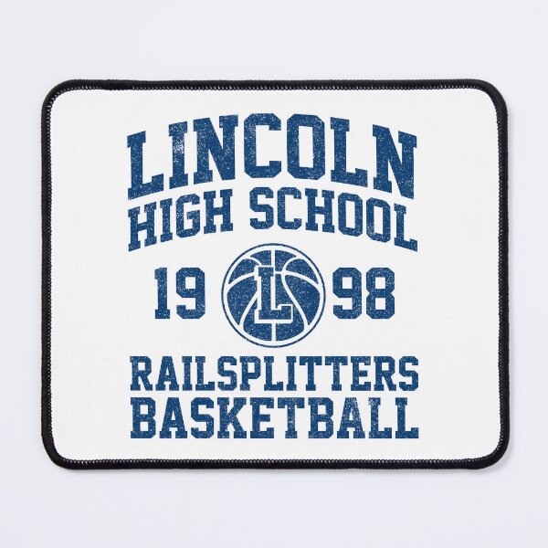 Item preview, Lincoln High Railsplitters Basketball (Variant) designed and sold by huckblade.
