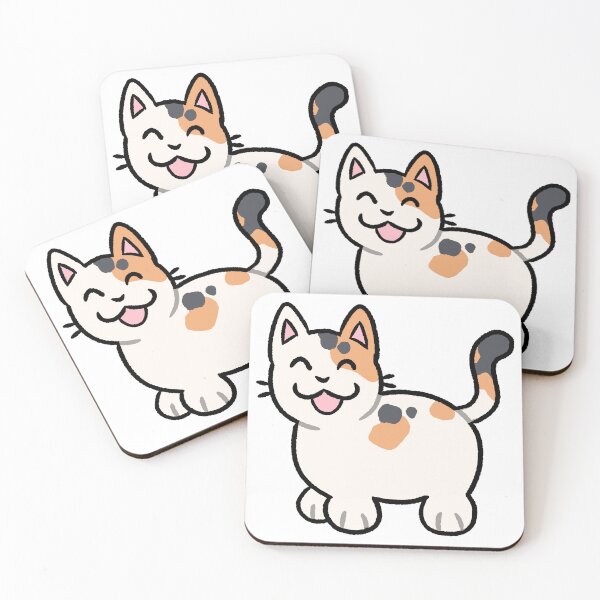 Item preview, Silly Dilute Calico Cat designed and sold by ZorriSparkles.
