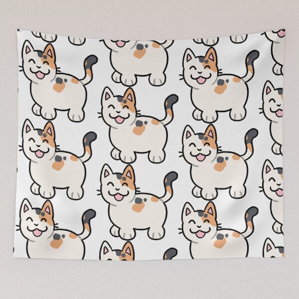 Item preview, Silly Dilute Calico Cat designed and sold by ZorriSparkles.