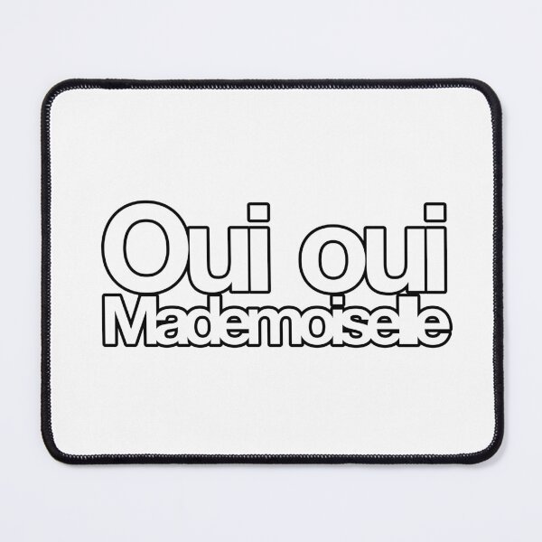 Item preview, French mademoiselle (yes yes miss) designed and sold by GetContented.