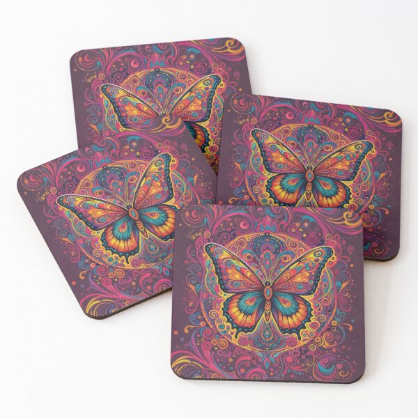 Item preview, Psychedelic Flutterby (Butterfly) designed and sold by LionAround.