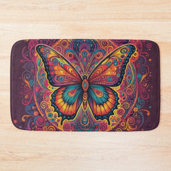 Item preview, Psychedelic Flutterby (Butterfly) designed and sold by LionAround.