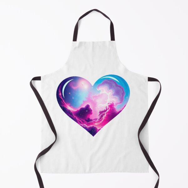 Item preview, Cosmic Heart Nebula with Ethereal Clouds, Glowing Colors, and Dreamy Mystical Vibe designed and sold by KreaDesignOne.